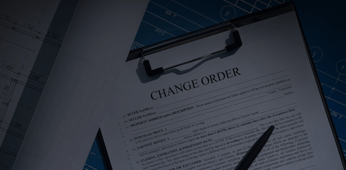 What are change orders and how best to manage them